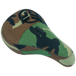 Сидіння Federal BMX Mid Pivotal Logo Seat - Camo з Camo Base і рельєфною чорною вишивкою