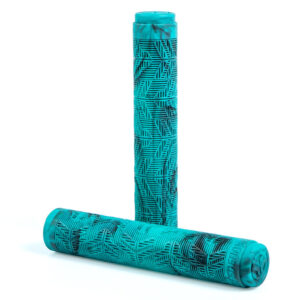 Рукоятка Federal BMX Command Flangeless Grip - Black/Teal Marble