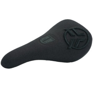 Сидіння Federal BMX Slim Pivotal Logo Seat - чорне з піднятою чорною строчкою