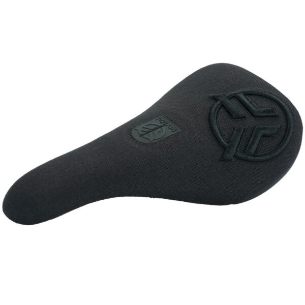 Сидіння Federal BMX Slim Pivotal Logo Seat - чорне з піднятою чорною строчкою