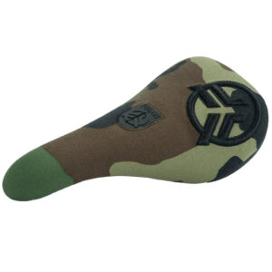 Сидіння Federal BMX Slim Pivotal Logo Seat - Camo з піднятою чорною строчкою