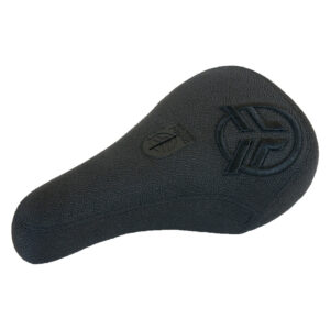 Сидіння Federal BMX Mid Pivotal Logo - чорне з рельєфною чорною вишивкою
