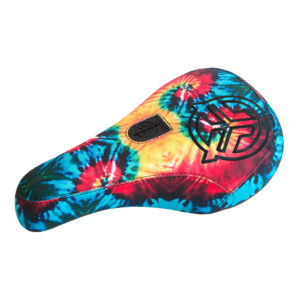 Сидіння з логотипом Federal BMX Mid Pivotal - Tie Dye із товстішою чорною вишивкою