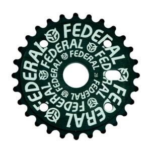 Тверда зірочка з логотипом Federal BMX - чорна