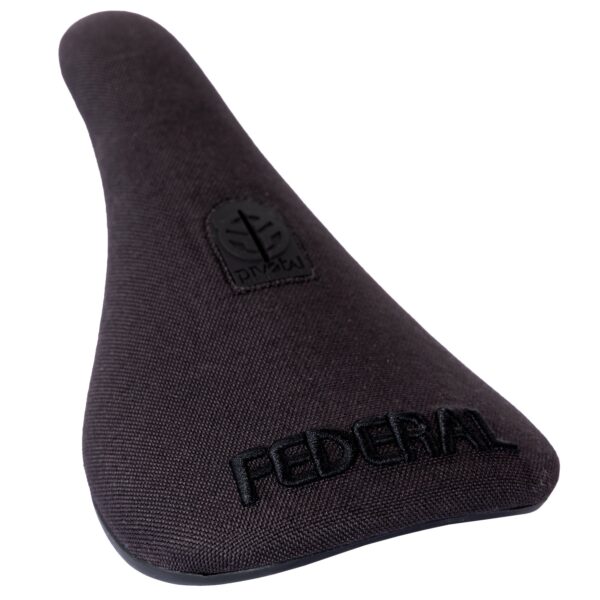 Сидіння Federal BMX Slim Pivotal з вишитим словом - чорне